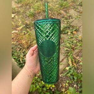 Emerald Green Starbucks Tumbler